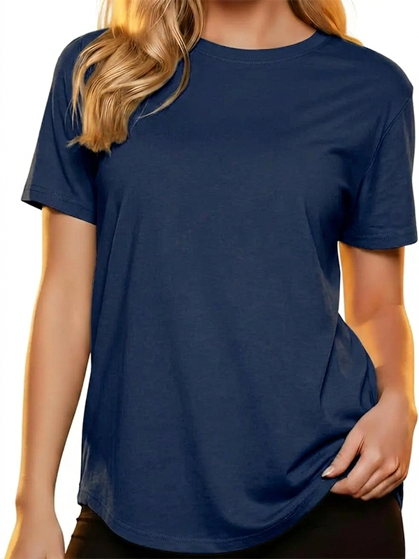 【Limited time deal】Women's Summer Undershirt Short Sleeve T-Shirt