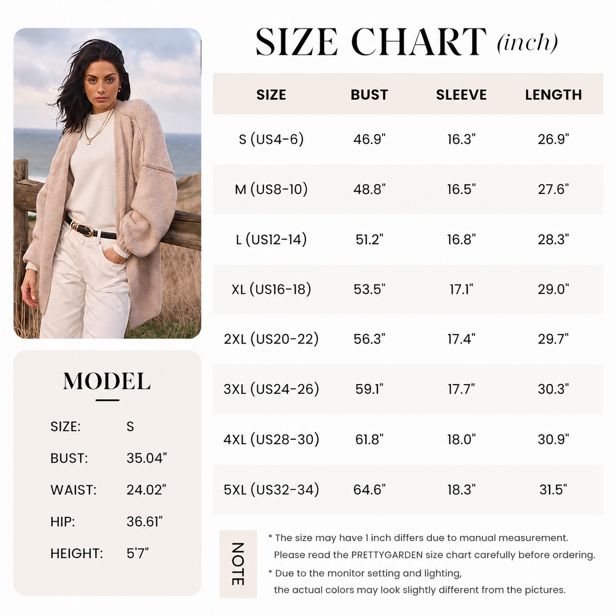 🔥 Limited-Time Sale ✨ Women’s Oversized Cardigan Sweater | Lantern Sleeve Open Front Knit Top | Lightweight Fall Casual Layering Wear 🍂