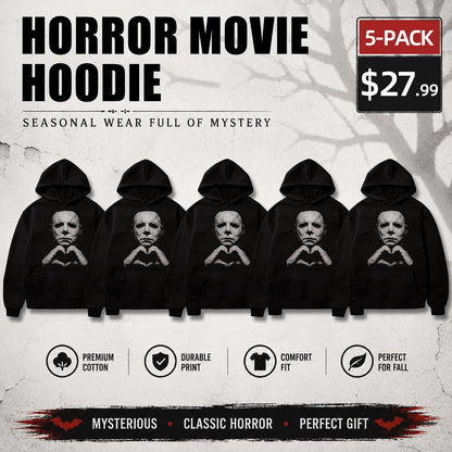 🎃Halloween Gift 🎃 Michael Myers Heart Shirt, Horror Movie Tee, Hoodie and Sweatshirt for autumn and winter