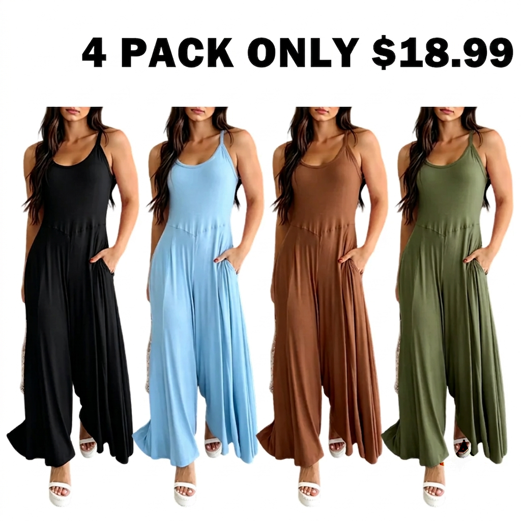 Women's Sleeveless Body Shaping Jumpsuit