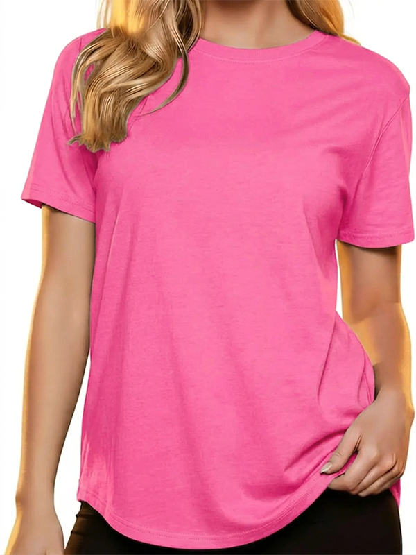 【Limited time deal】Women's Summer Undershirt Short Sleeve T-Shirt