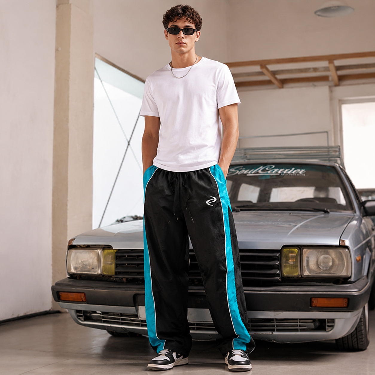 Men’s Casual Sport Jogger Pants | Lightweight Loose Fit Printed Trousers for Everyday Comfort