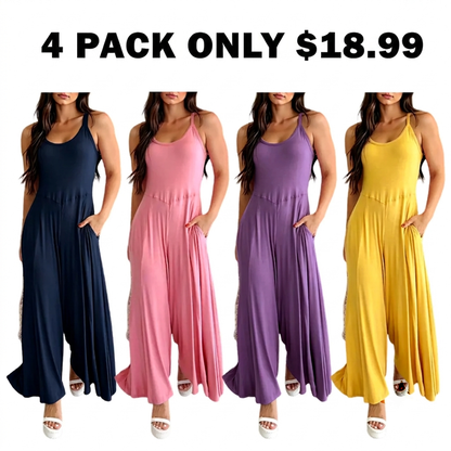 Women's Sleeveless Body Shaping Jumpsuit