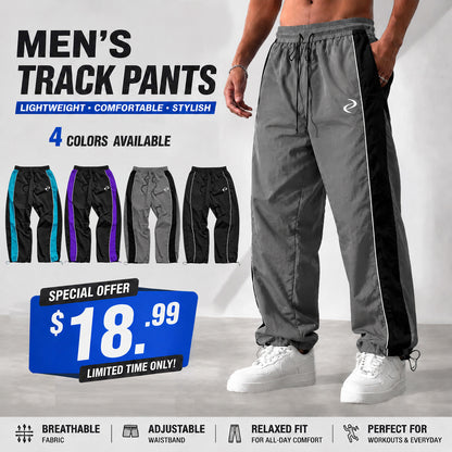 Men’s Casual Sport Jogger Pants | Lightweight Loose Fit Printed Trousers for Everyday Comfort