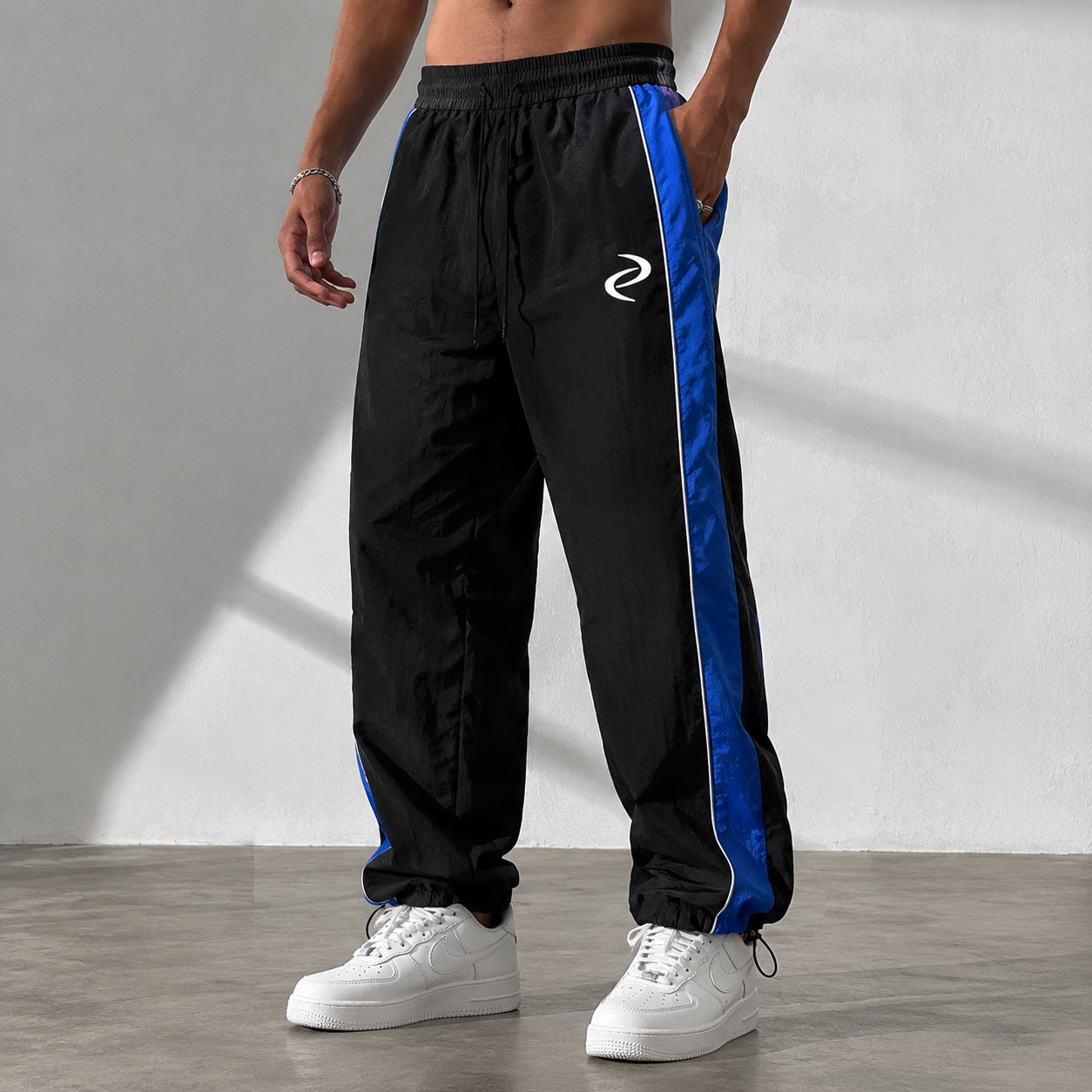 Men’s Casual Sport Jogger Pants | Lightweight Loose Fit Printed Trousers for Everyday Comfort