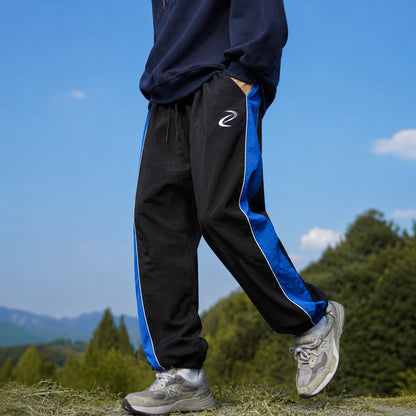 Men’s Casual Sport Jogger Pants | Lightweight Loose Fit Printed Trousers for Everyday Comfort