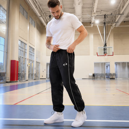 Men’s Casual Sport Jogger Pants | Lightweight Loose Fit Printed Trousers for Everyday Comfort