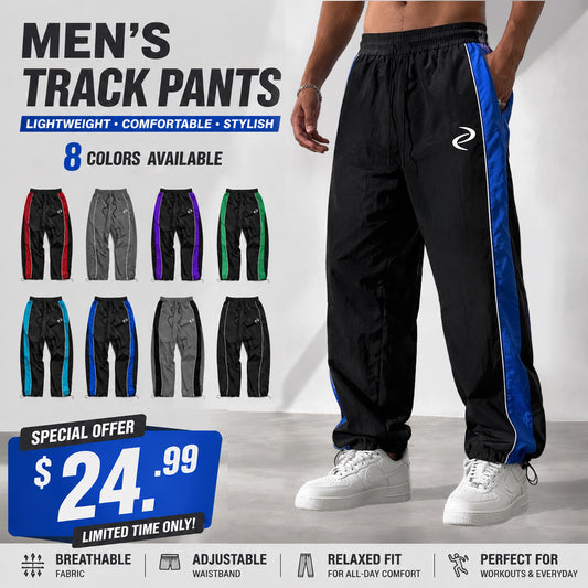 Men’s Casual Sport Jogger Pants | Lightweight Loose Fit Printed Trousers for Everyday Comfort