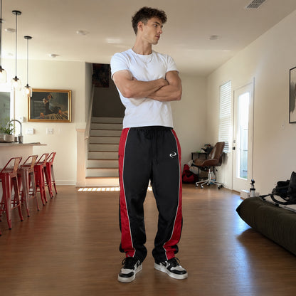 Men’s Casual Sport Jogger Pants | Lightweight Loose Fit Printed Trousers for Everyday Comfort