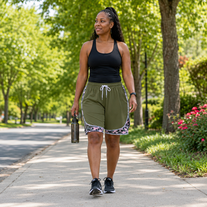 【LAST DAY SALE】Women’s casual athletic shorts with pockets