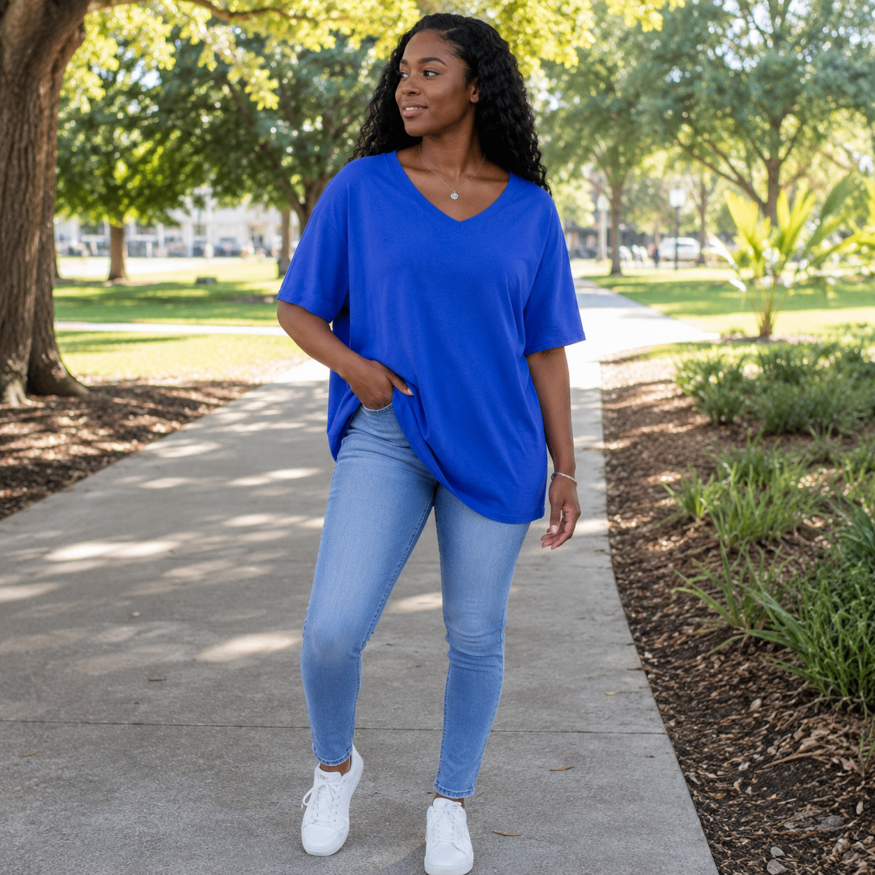 【LAST DAY SALE】Women's V Neck T Shirts Summer Half Sleeve Tee