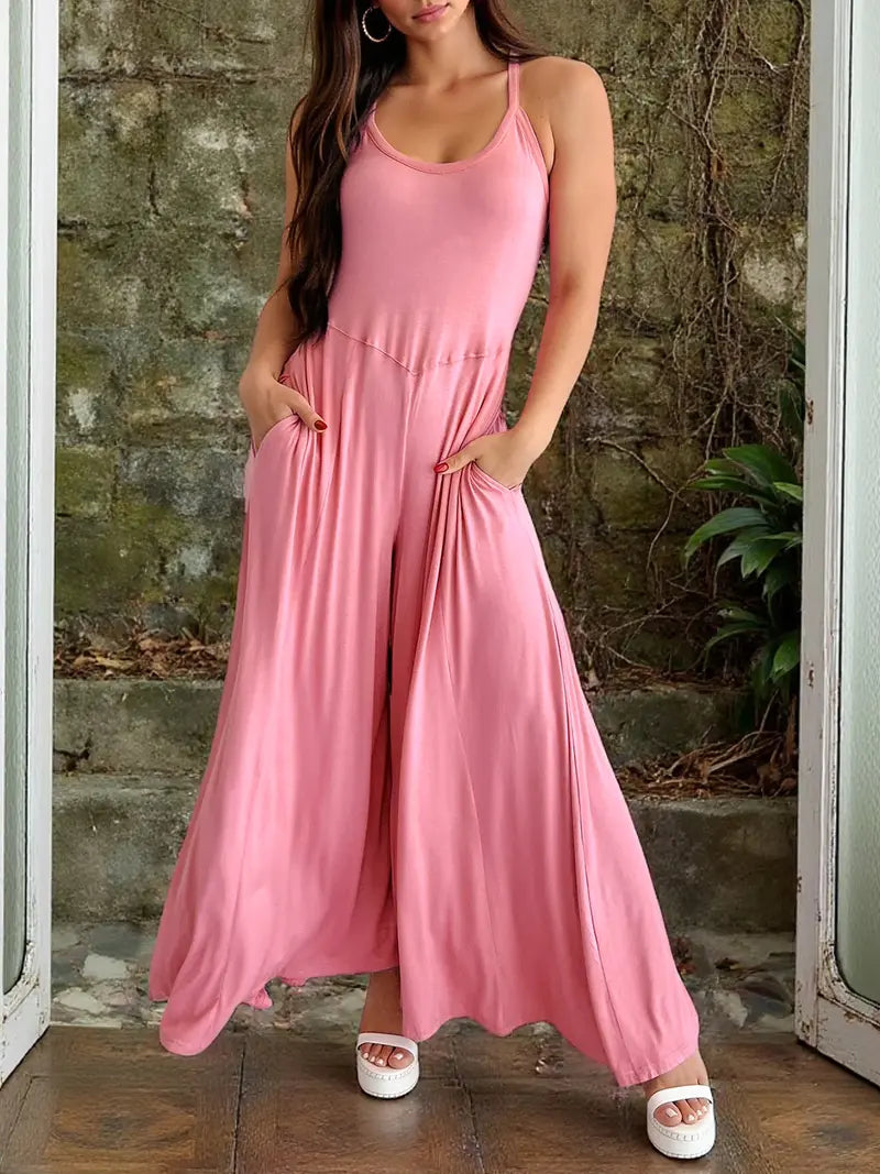 Women's Sleeveless Body Shaping Jumpsuit