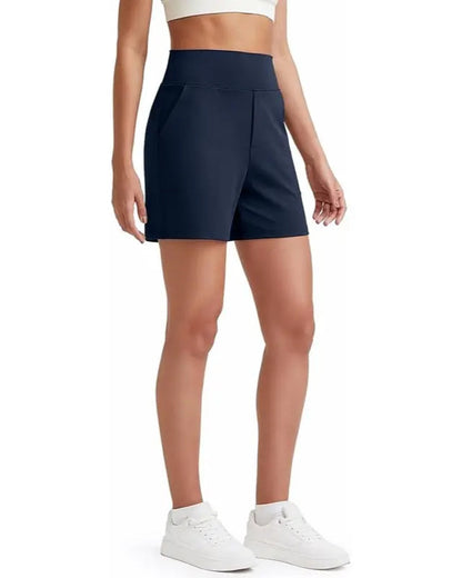High Waist Breathable Athletic Running Shorts
